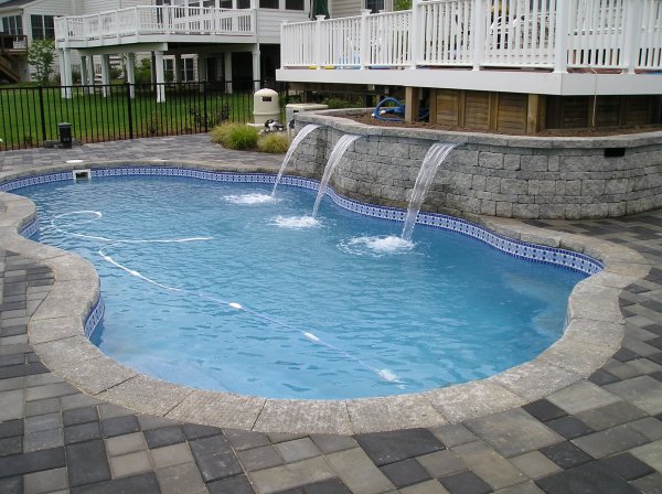Wall and Waterfall (Right Side) - After