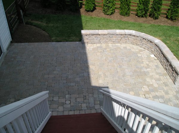 Patio Stairs - After